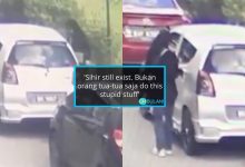 [VIDEO] Rasa ‘Panas’ Lepas Pegang Handle Pintu Kereta, Bila Periksa CCTV..