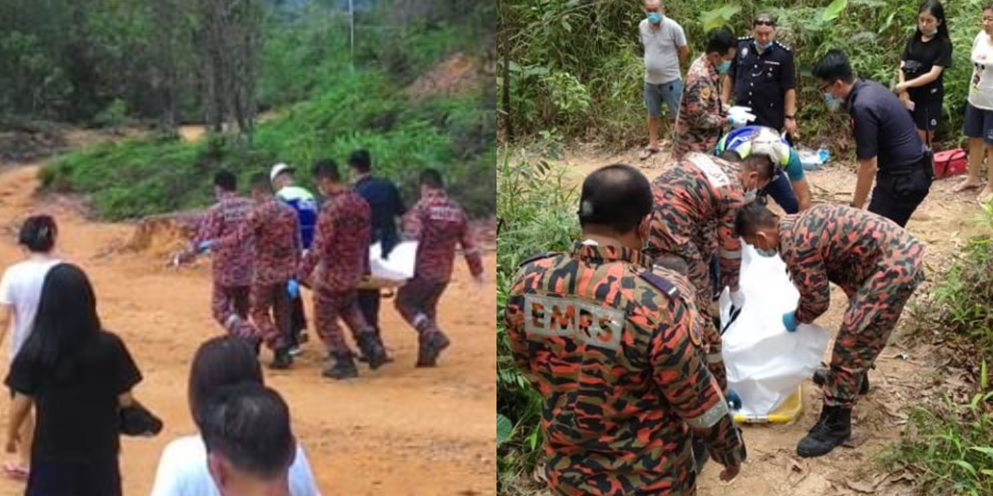Mengadu Penat Ketika Mendaki, Lelaki 48 Tahun Disahkan Meninggal Dunia Di Kaki Bukit