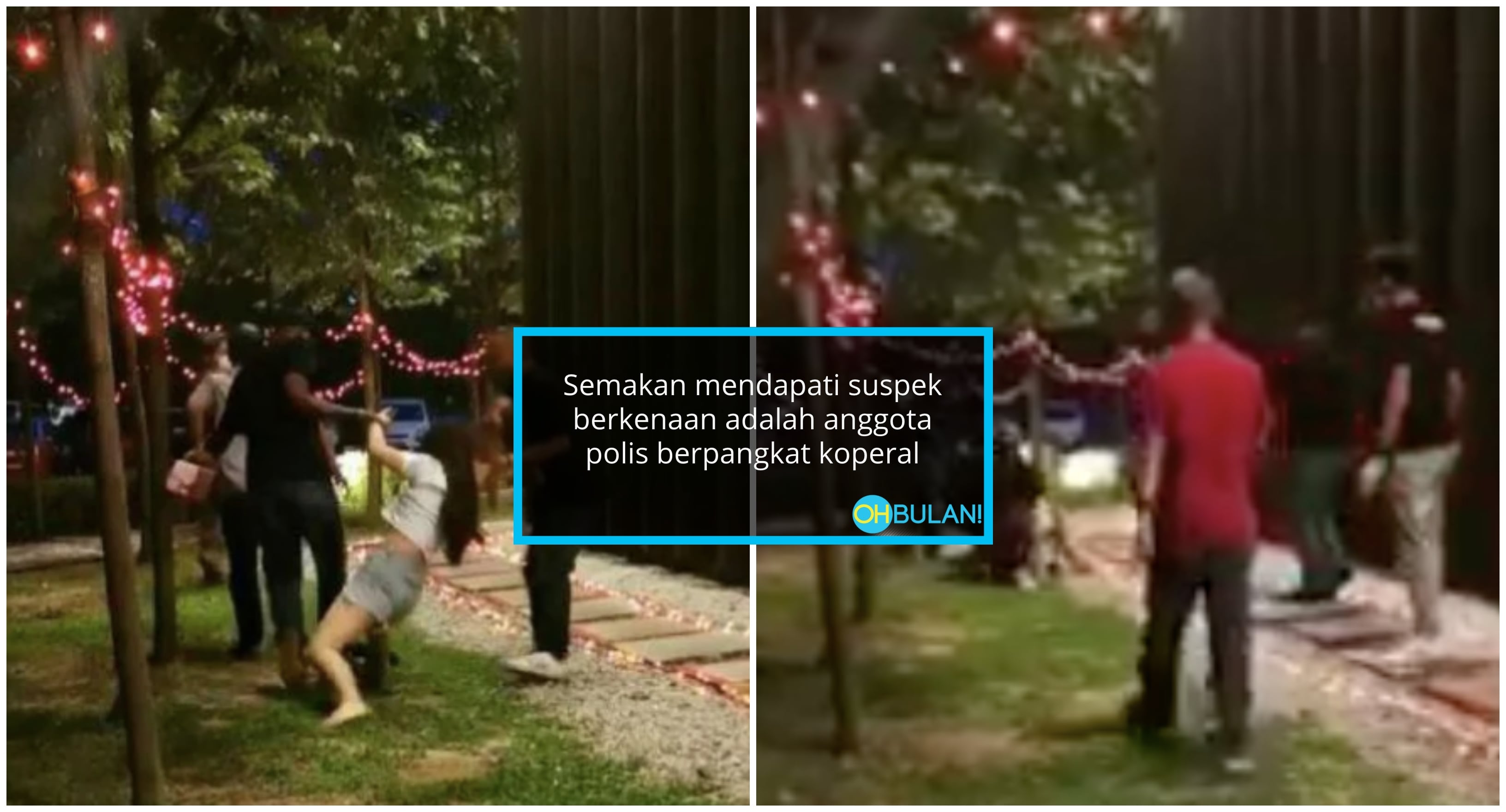 [VIDEO] Mujur Menjerit Minta Tolong! Polis Koperal Samun Wanita China Diberkas