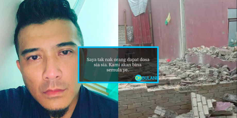 ‘Tiada Pihak Yang Salah’ – Aaron Aziz Bina Semula Pusat Tahfiz Yang Roboh Di Langkawi