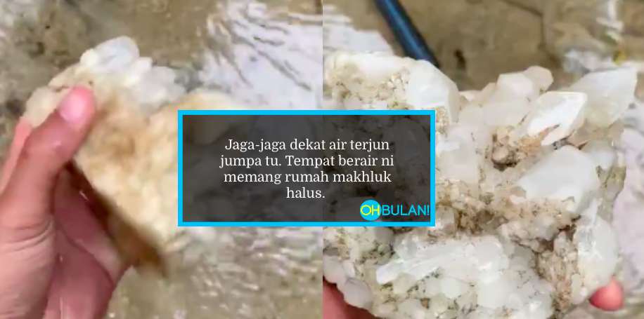 Jumpa Batu Misteri Ketika Mandi Sungai, Lelaki Kongsi Kisah Seram Rakan ‘Dirasuk’