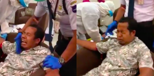 [VIDEO] Punyalah Takut Kena Cucuk…