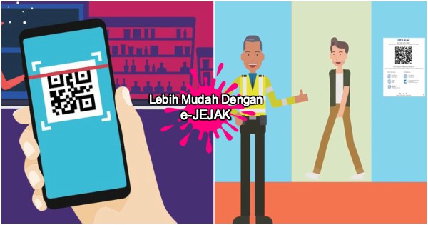 Hanya Scan QR Code Je! Tak Perlu Repeatedly Isi Maklumat Peribadi Dengan e-Jejak
