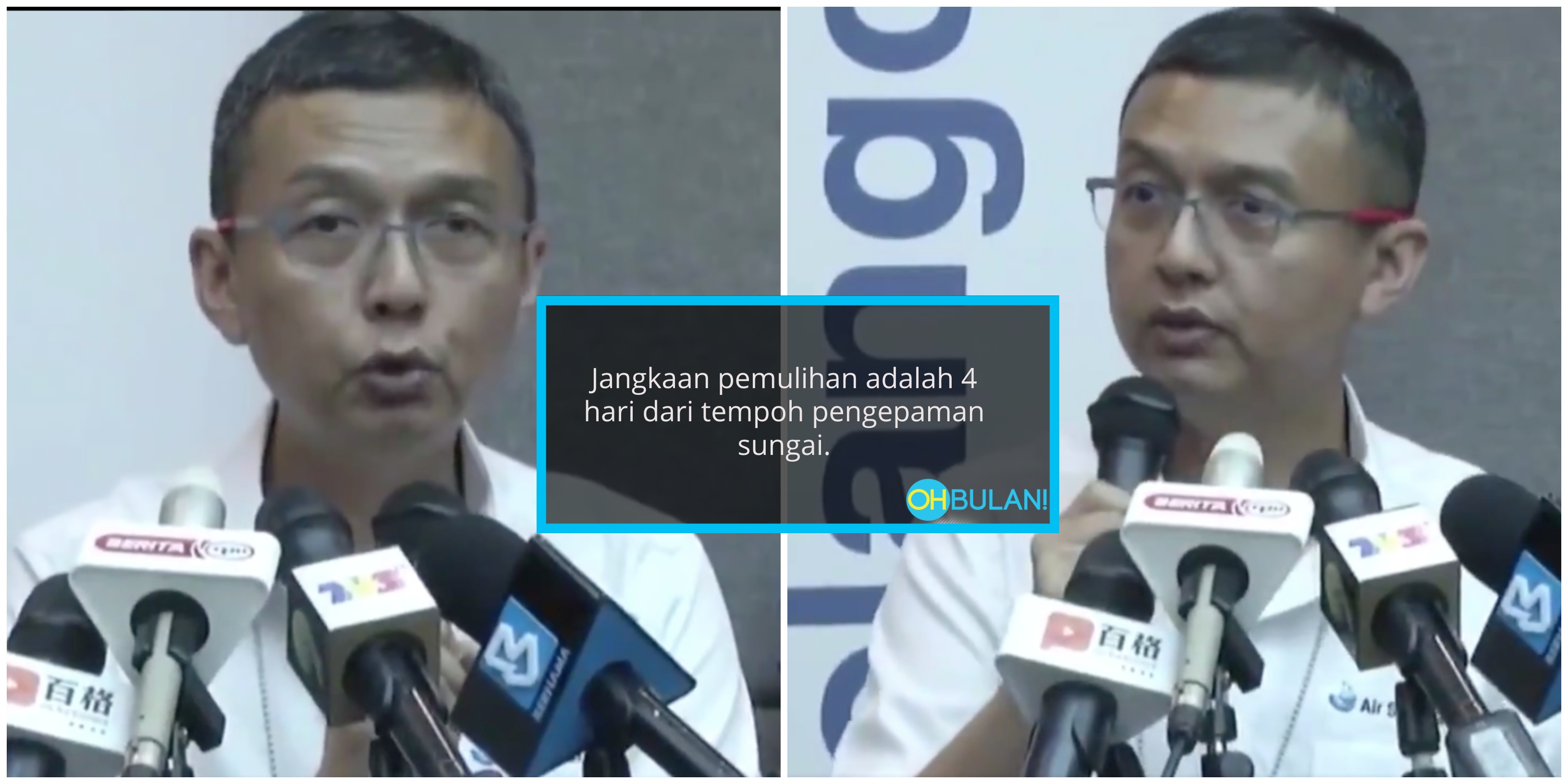 Gangguan Bekalan Air Di Selangor Dijangka Berlanjutan Sehingga 4 Hari