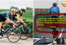 Penunggang Basikal Boleh Didenda RM 1,000 & Penjara Jika Gagal Patuhi Peraturan