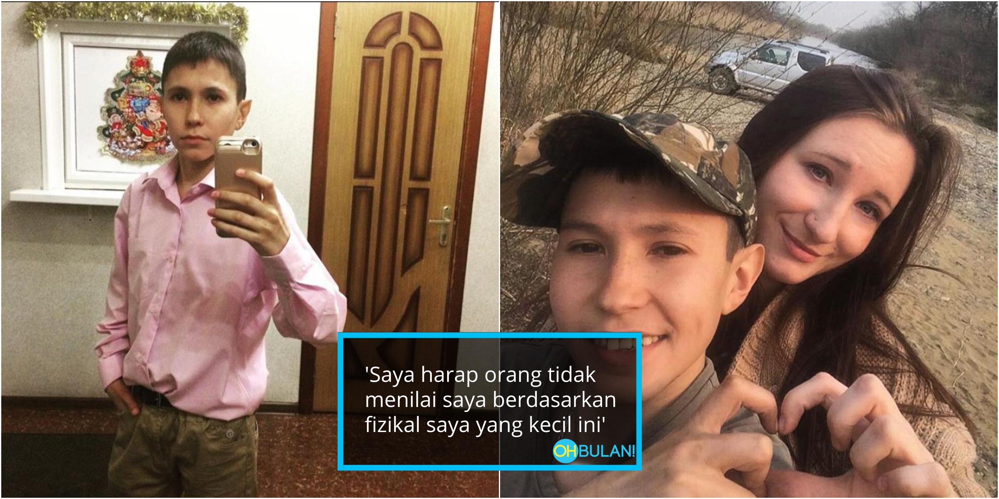 [FOTO] Muka Macam Remaja Biasa Tapi Siapa Sangka Lelaki Ini Rupanya Dah 33 Tahun!