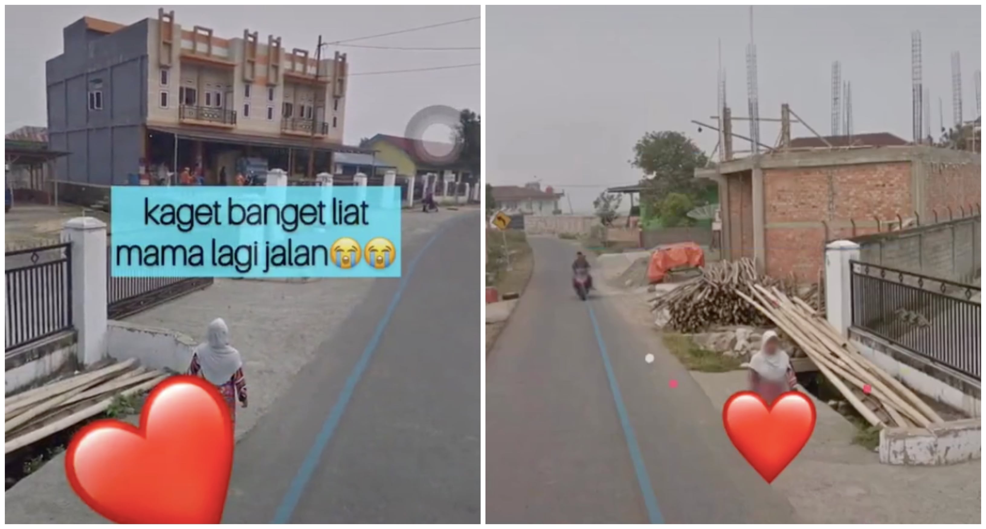 Nak Cari Rumah Di Google Maps, Tak Sangka Terjumpa Arwah Ibu Tengah Berjalan. Sedihnya…