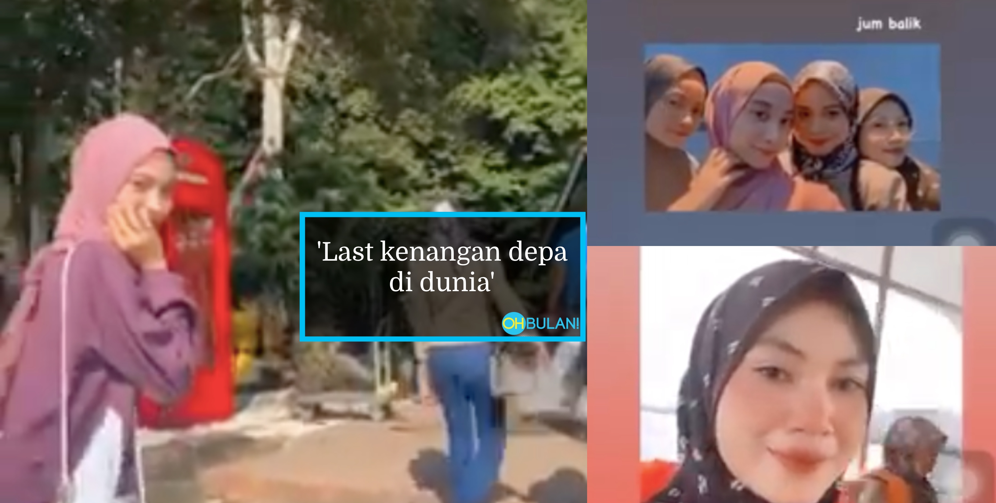 [VIDEO] Kakak Kongsi Kenangan Terakhir Arwah Adik & Rakan Di Pulau Jerejak.. Sedih!