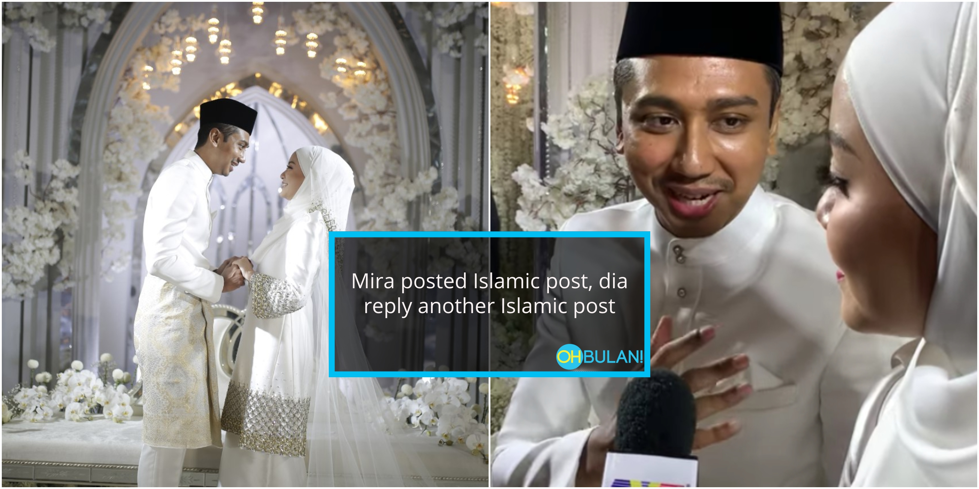‘Dia Reply Islamic Quote Di DM’ – Mira Filzah Dedah Cara Wan Emir Mula ‘Tackle’ Di IG Story