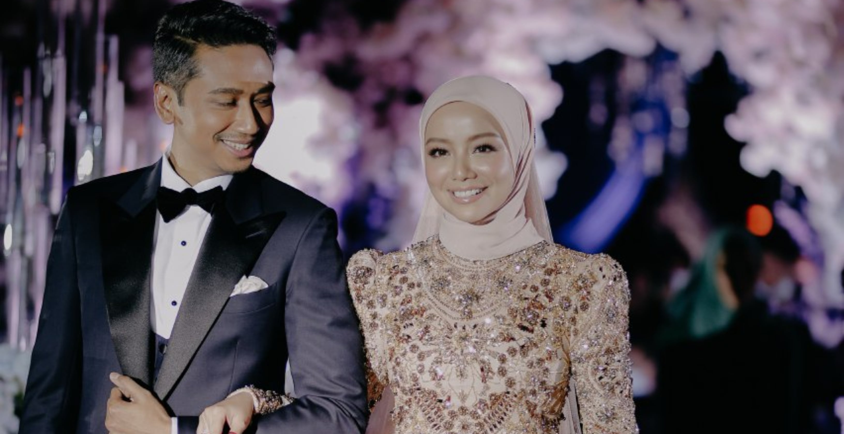 Bagai Pinang Dibelah Dua, Foto Sekitar Majlis Resepsi Mira Filzah Dan Suami