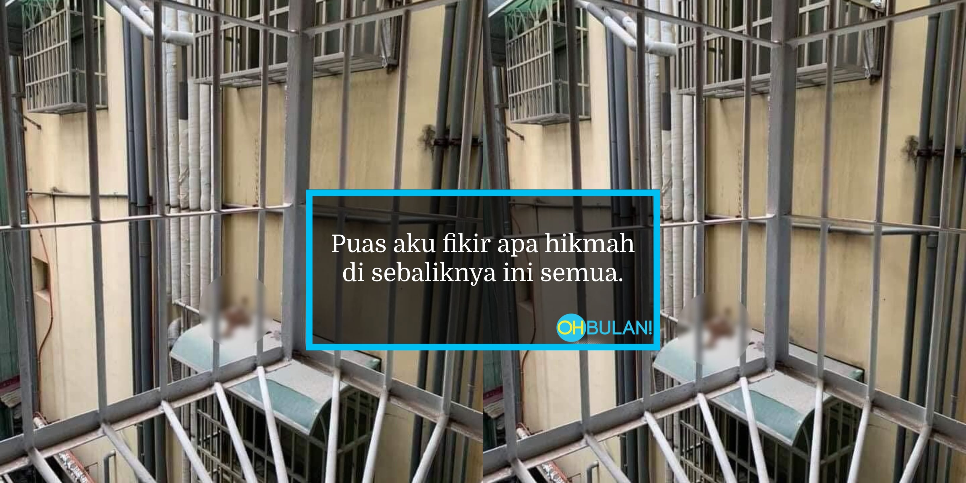 ‘Aku Dibangunkan Dengan Bunyi Dentuman..’ – Jiran Selamba ‘Lepas Hajat’ Ikut Tingkap!