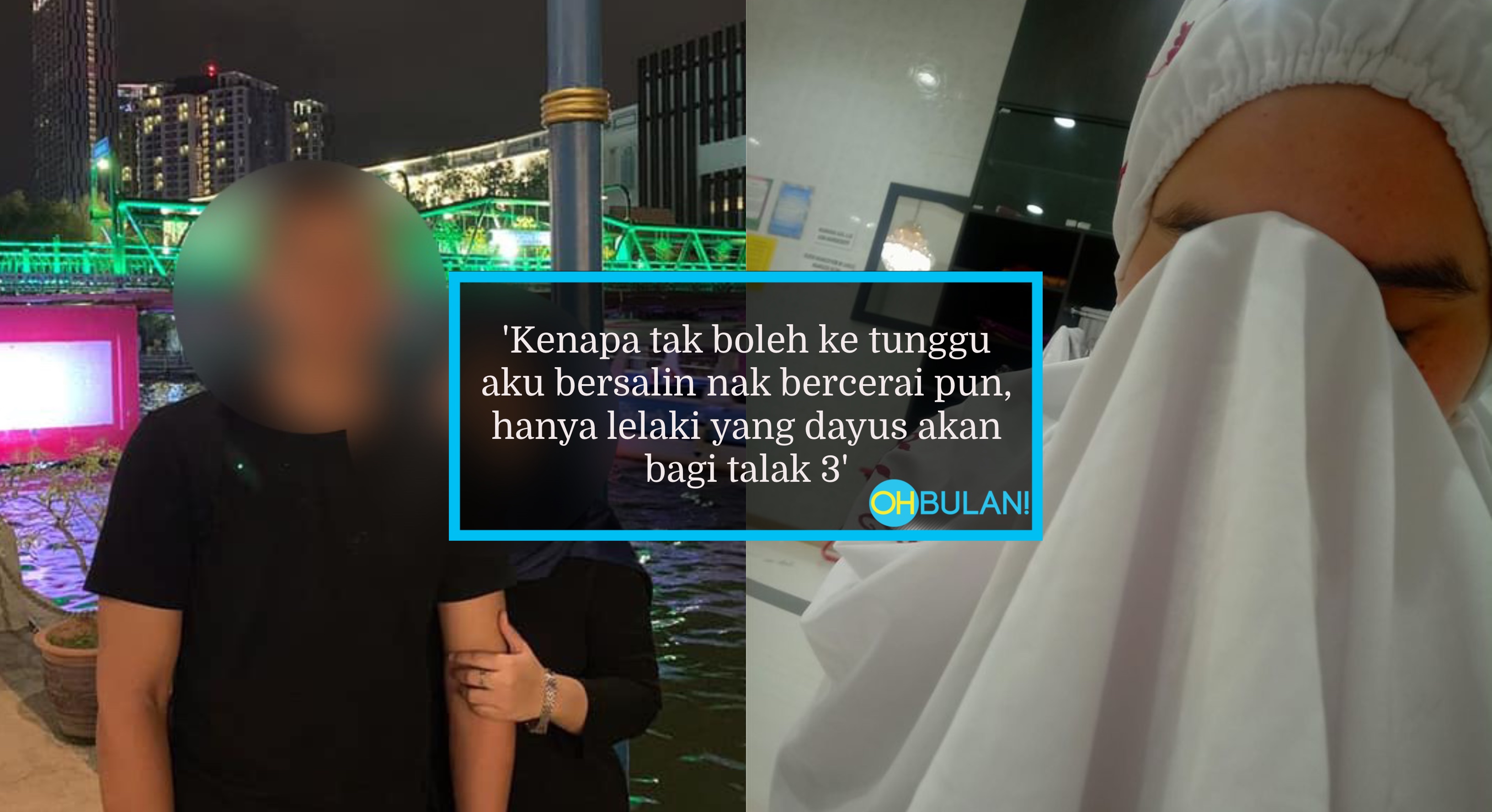 ‘Kau Ceraikan Aku Yang Tengah Mengandung Dengan Talak 3, Haramkan Aku Post Gambar Kau Demi Insan Bernama…’