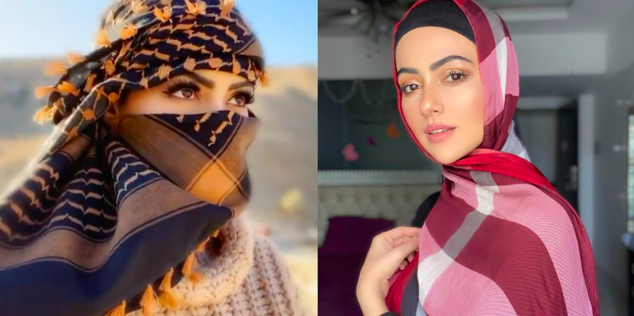 [FOTO] Nekad Tinggalkan Dunia Hiburan, Penampilan Terbaru Sana Khan Jadi Perhatian