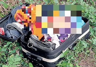 Mayat Wanita Disumbat Dalam Beg Pakaian, Ditinggal Tepi Jalan