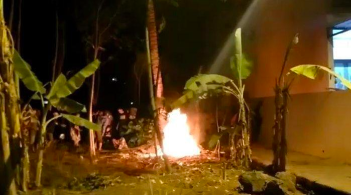 Isteri Bakar Diri Sendiri Sebab Suami Kuat Cemburu