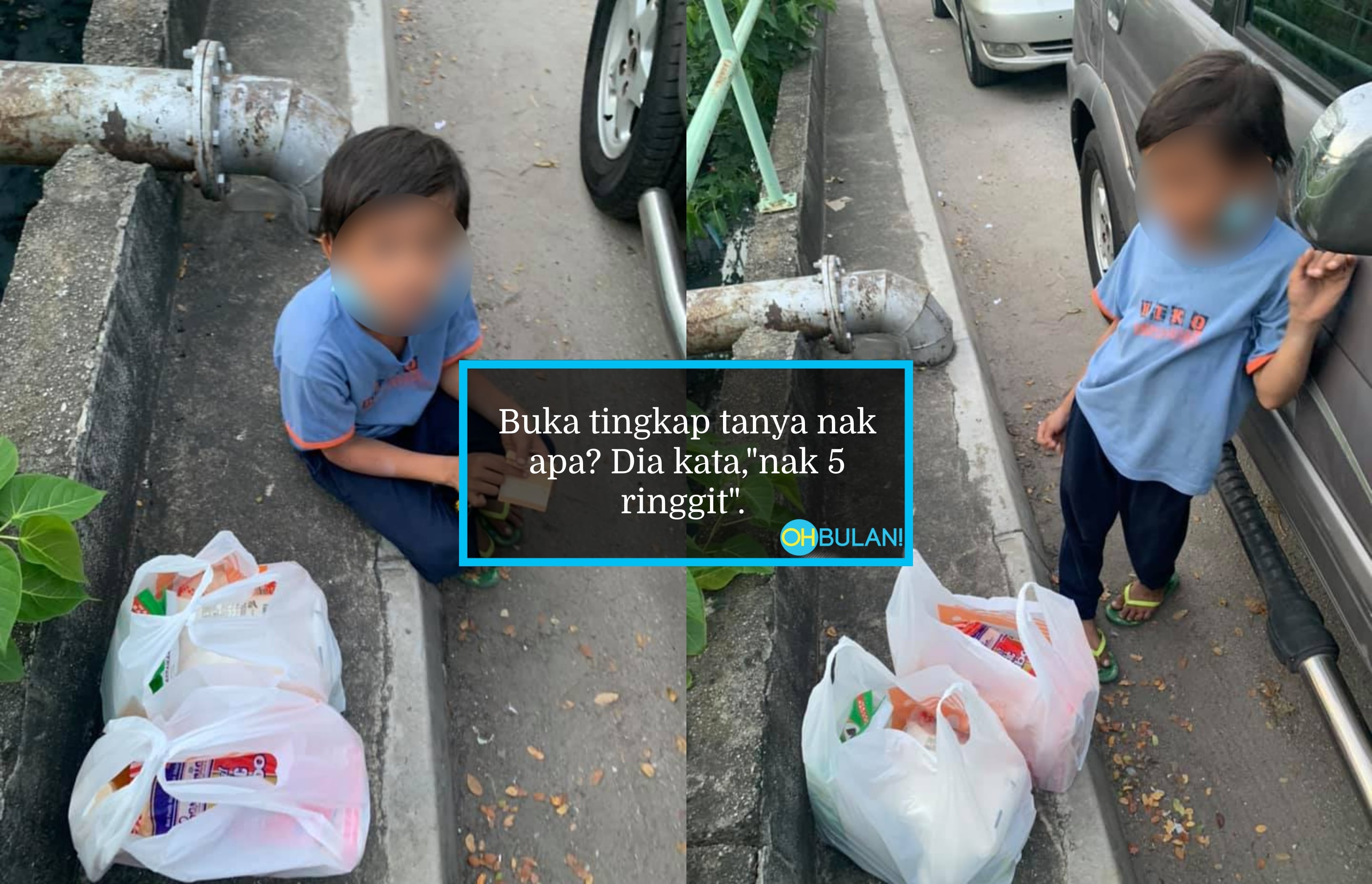 ‘Mak Suruh Tunggu Sini, Mak Pergi Cari Tin’