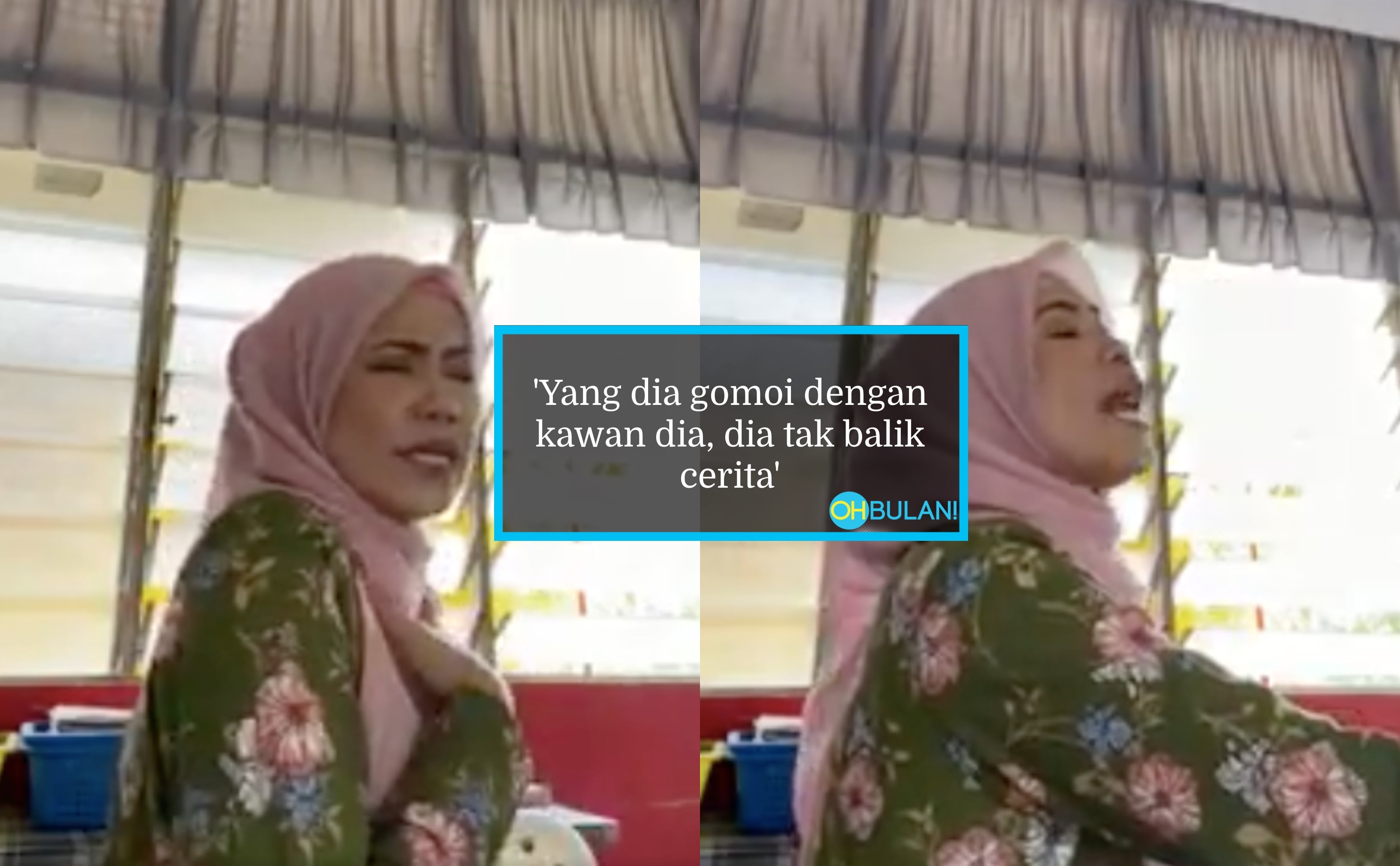 [VIDEO] ‘Balik Teriak Habaq Mak..’ – Guru ‘Berletiaq’ Tegur Murid Bergomol Dalam Kelas, Padu!