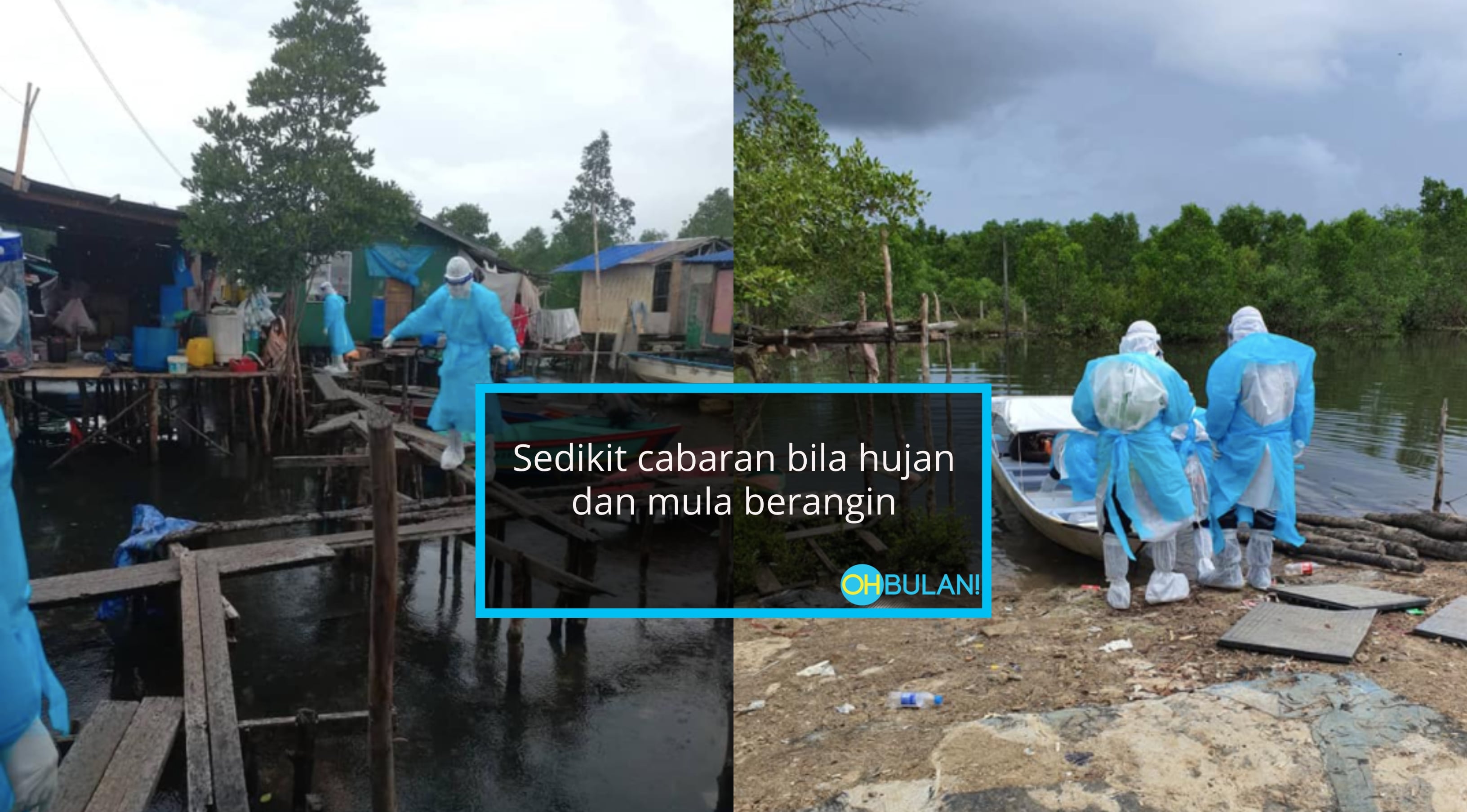Sanggup Redah Sungai & Titi Kayu, Frontliners Kongsi Penemuan Nama ‘Kluster Titian’