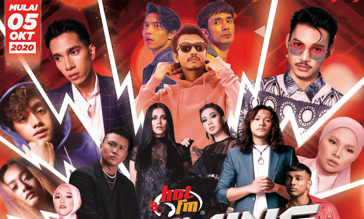 Jamming Hot Live Kembali Dengan Barisan Penyanyi Popular Tanah Air