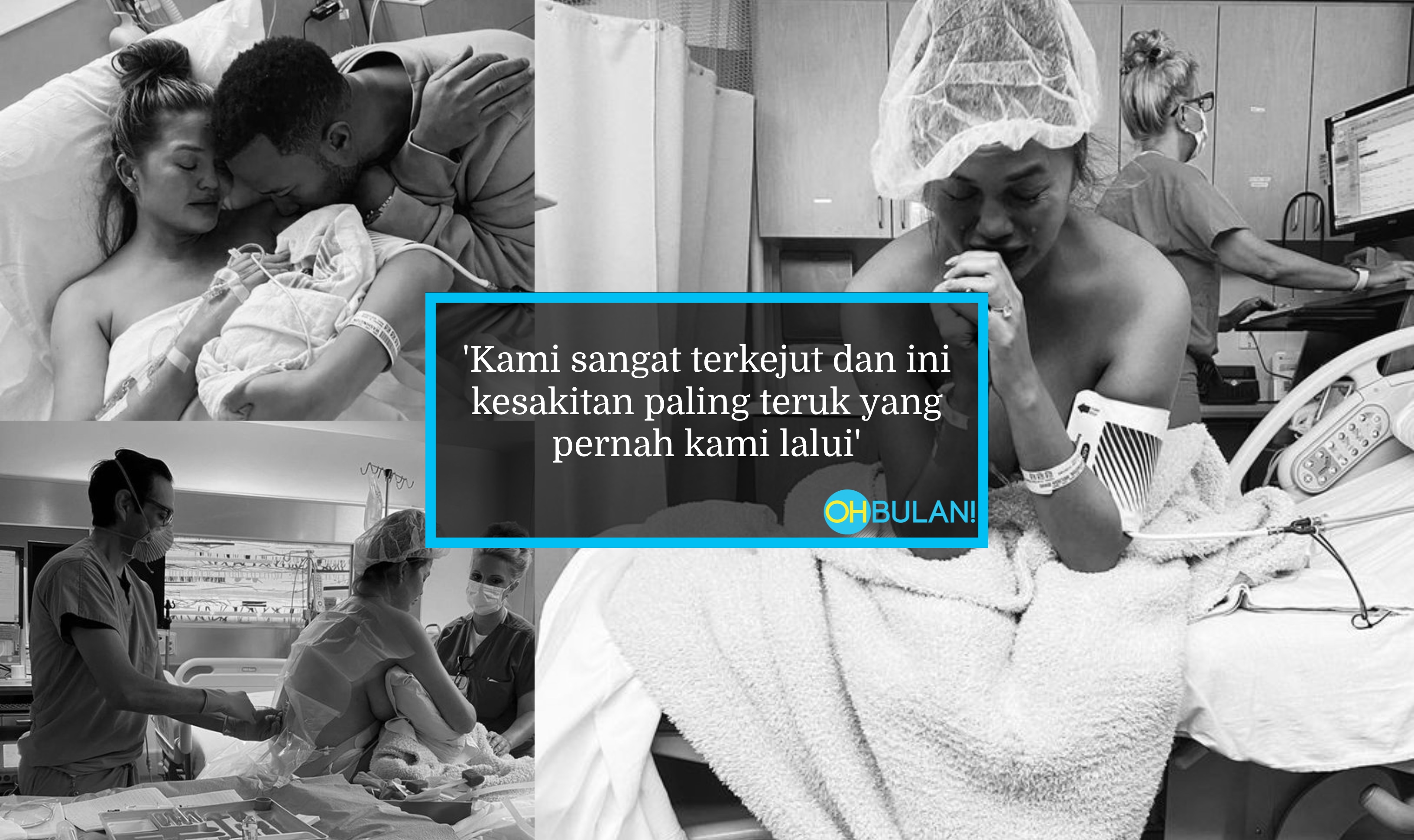 ‘Terlalu Banyak Komplikasi’ – Tak Sempat Sambut ‘Baby Jack’, Isteri Penyanyi John Legend Keguguran