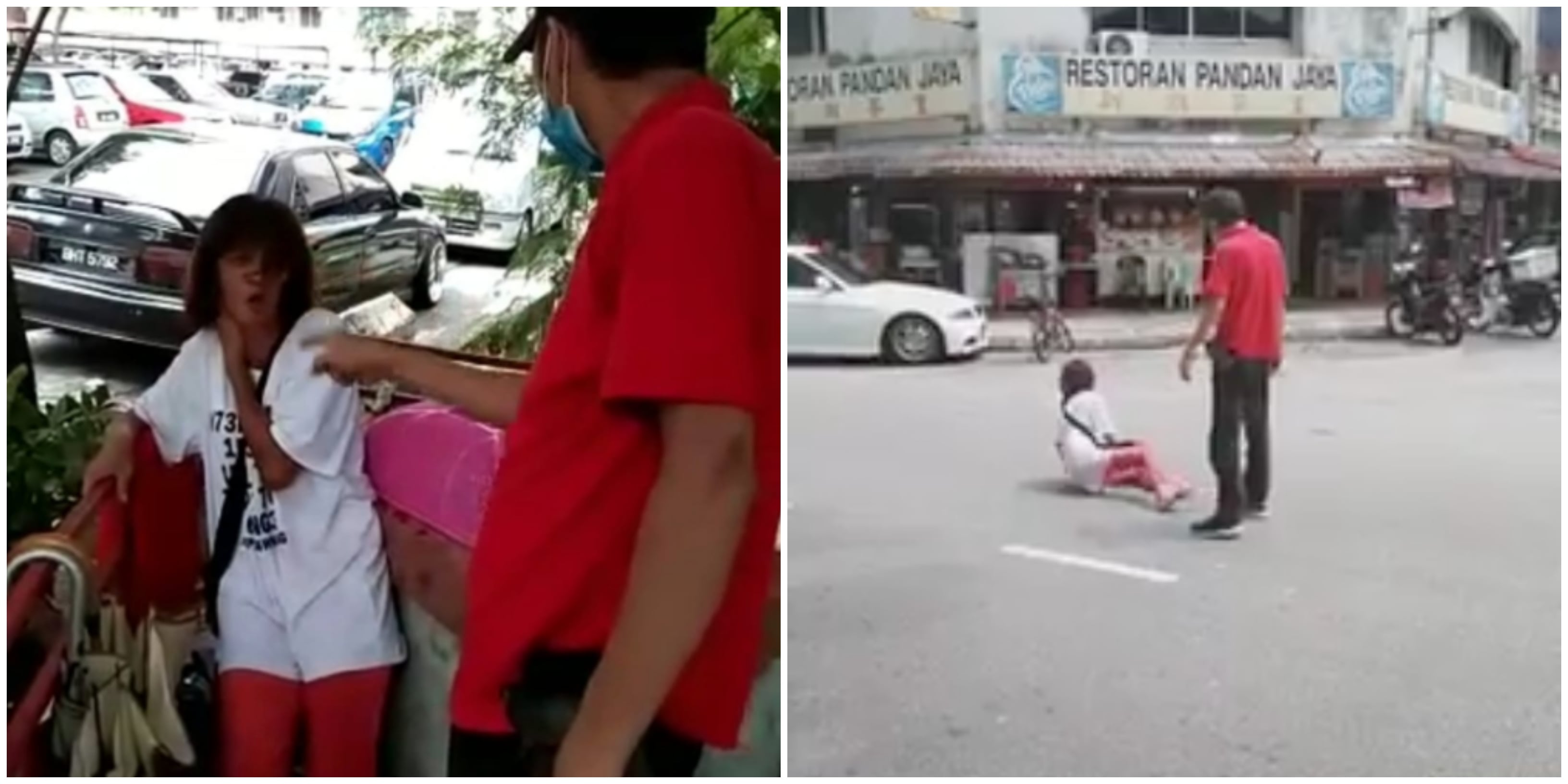 [VIDEO] Polis Siasat Kejadian Pukul Di Tengah Jalan, Dipercayai Adik Beradik