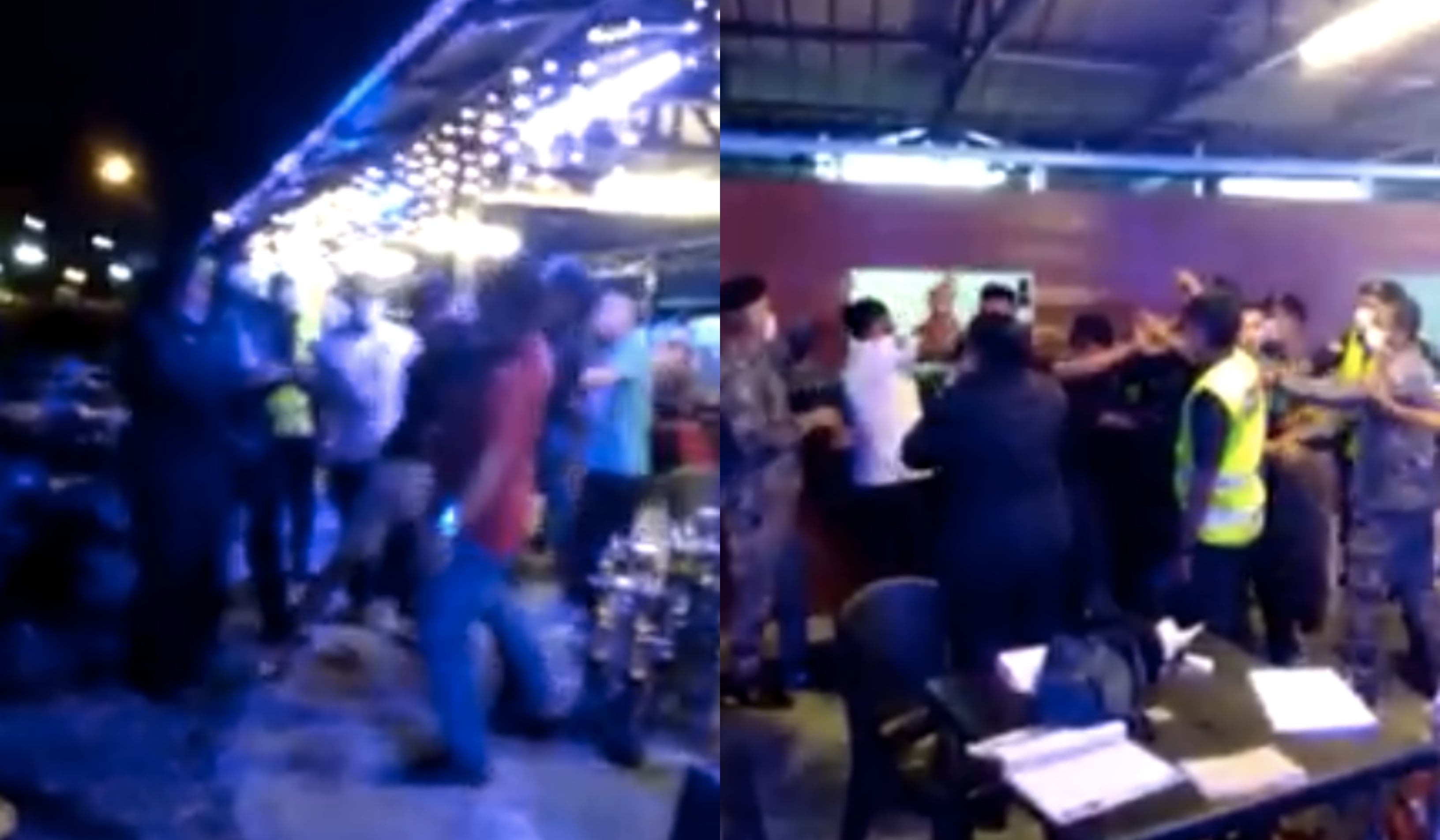 [VIDEO] Polis Cedera, Patah Jari Tangan Dihentak Botol Kaca