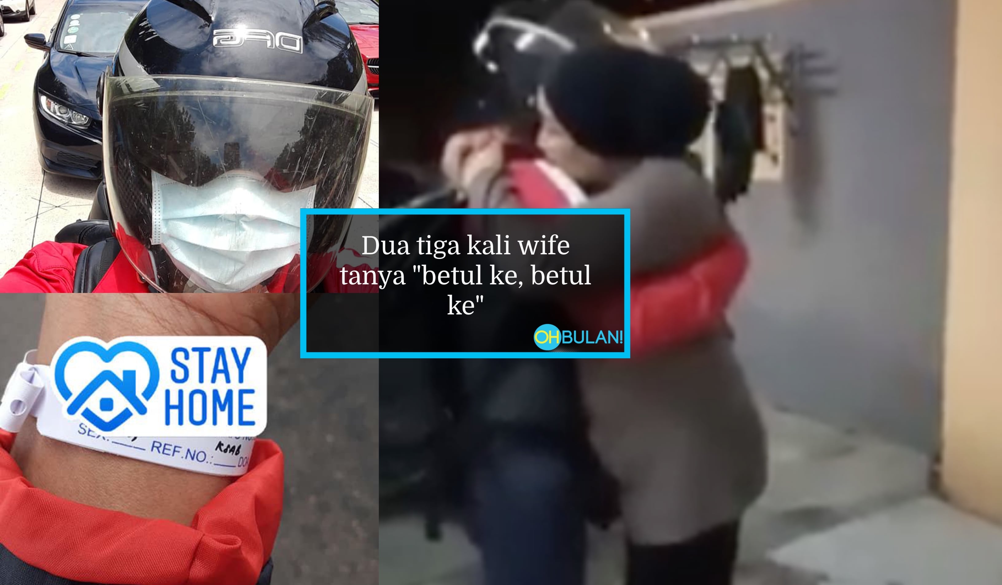 [VIDEO] ‘Mak Menangis Melutut, Anak Takut Lihat Saya’ – Pulang Lepas Negatif Covid-19, Tangisan Isteri Ini Sebak!