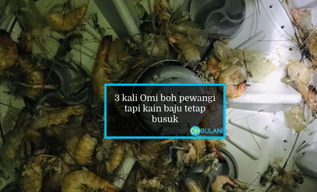 Tiga Kali Tambah Sabun Baju Tetap Busuk, Bila Diperiksa Rupa-Rupanya.. Bertuah Punya Anak!
