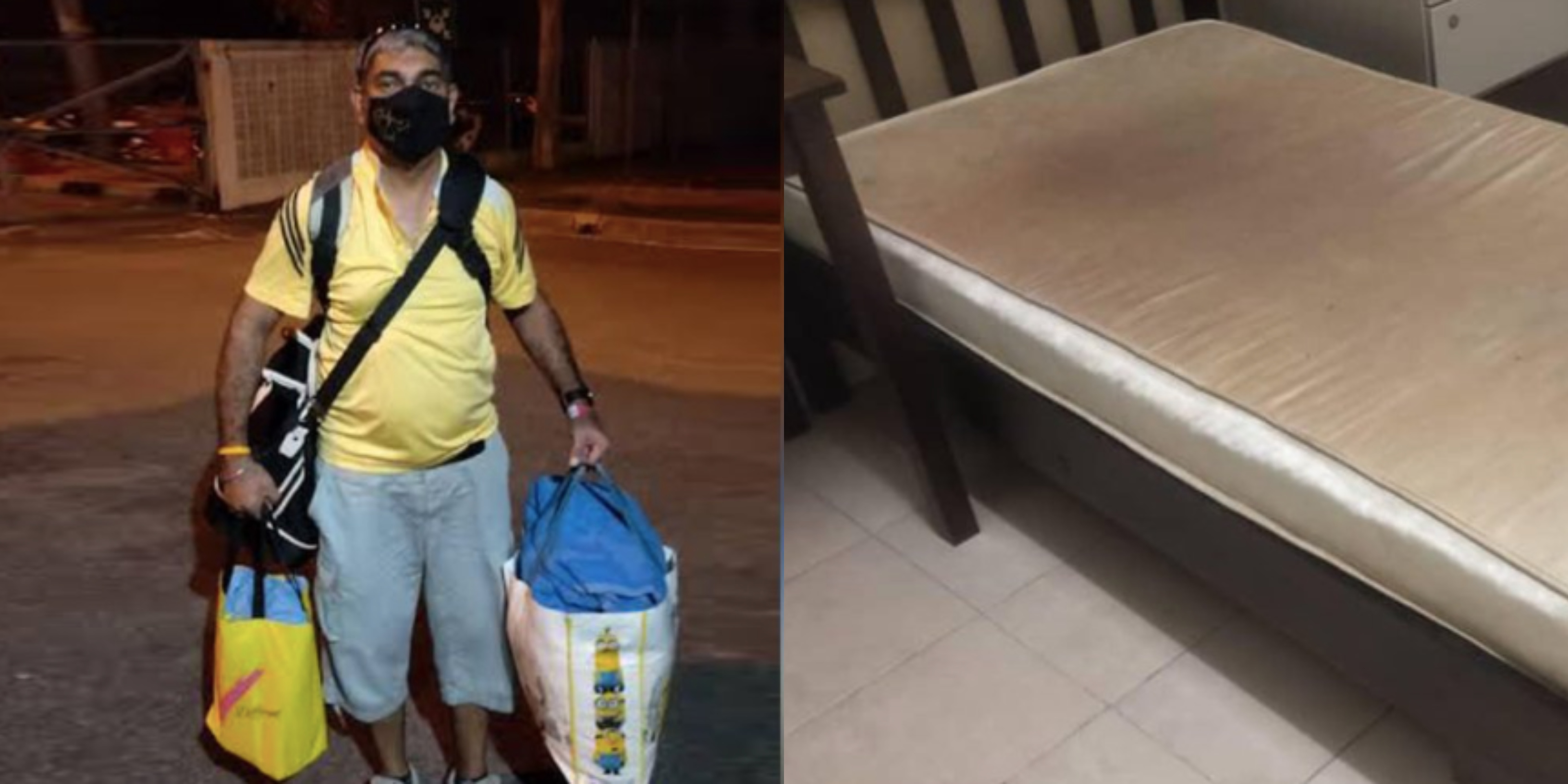 Lelaki Terkejut Diarah Kuarantin Secara Tiba-Tiba… Lagi ‘Stress’ Bila Tengok Keadaan Bilik!
