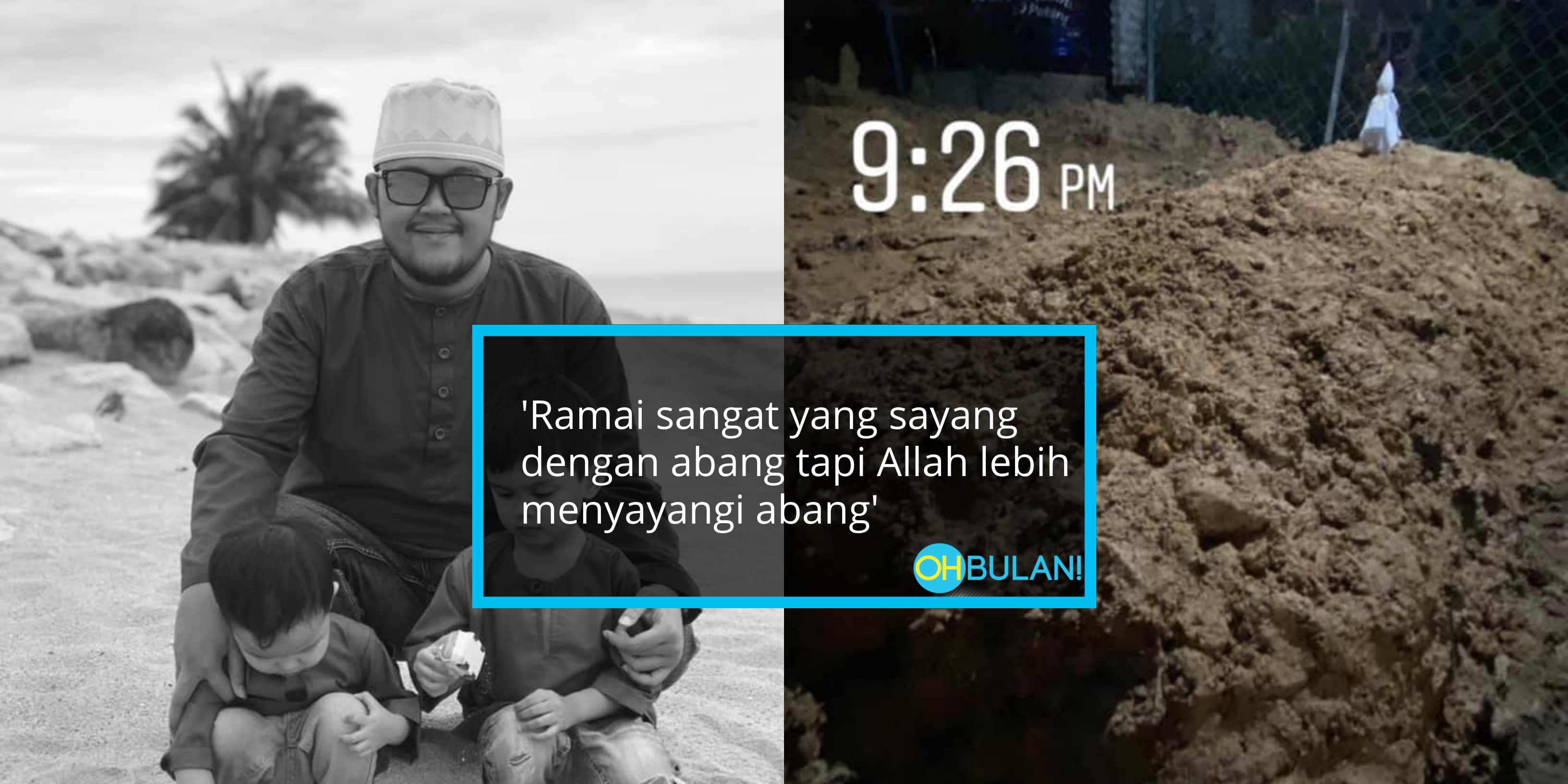 ‘Ramai Yang Sayang Abang…Abang Berehatlah Di Sana’