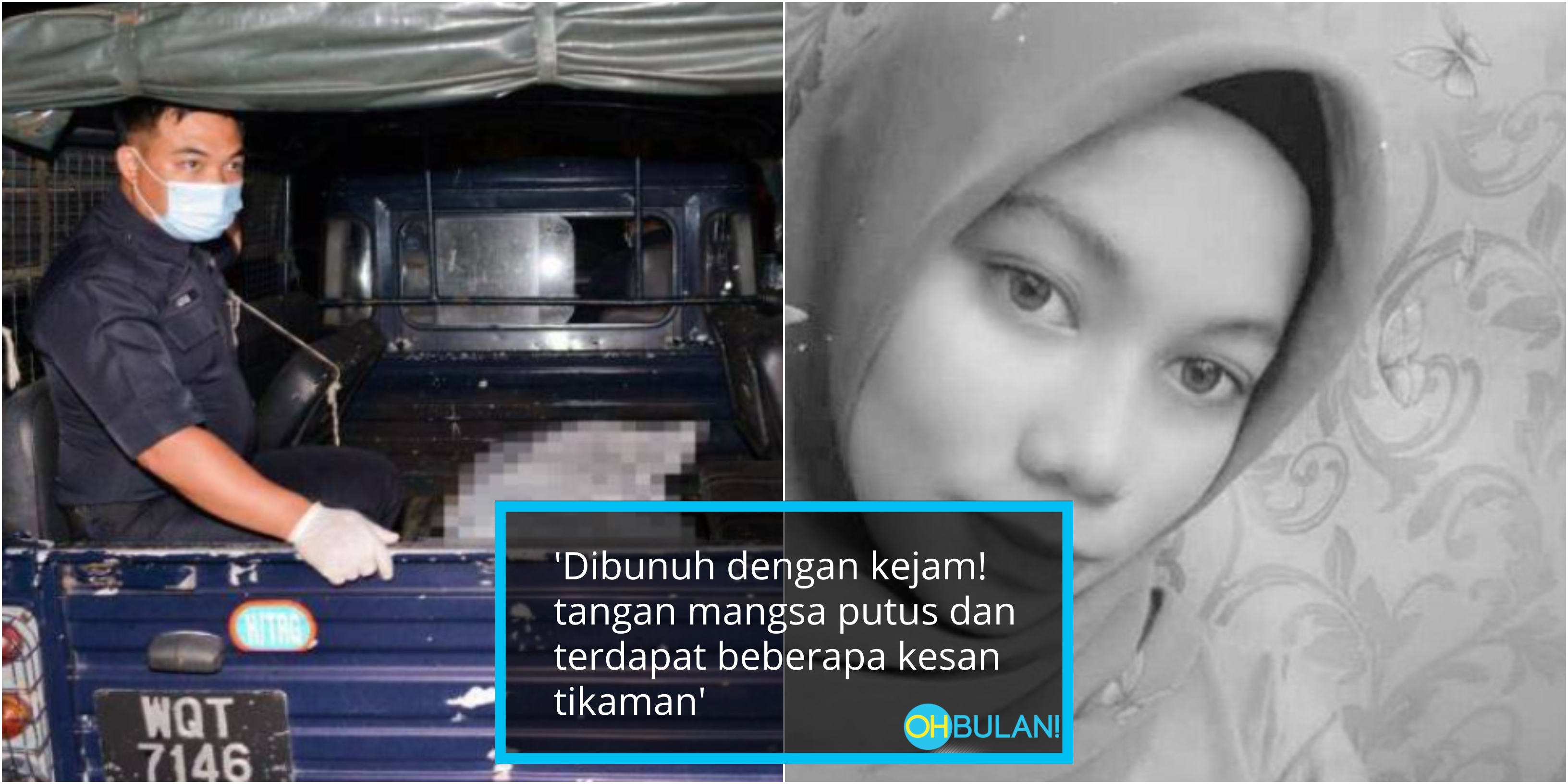 Tak Mampu Buat Apa-Apa, Ibu Hidap Kanser Otak Saksi Anak Perempuan Dibunuh Penyamun