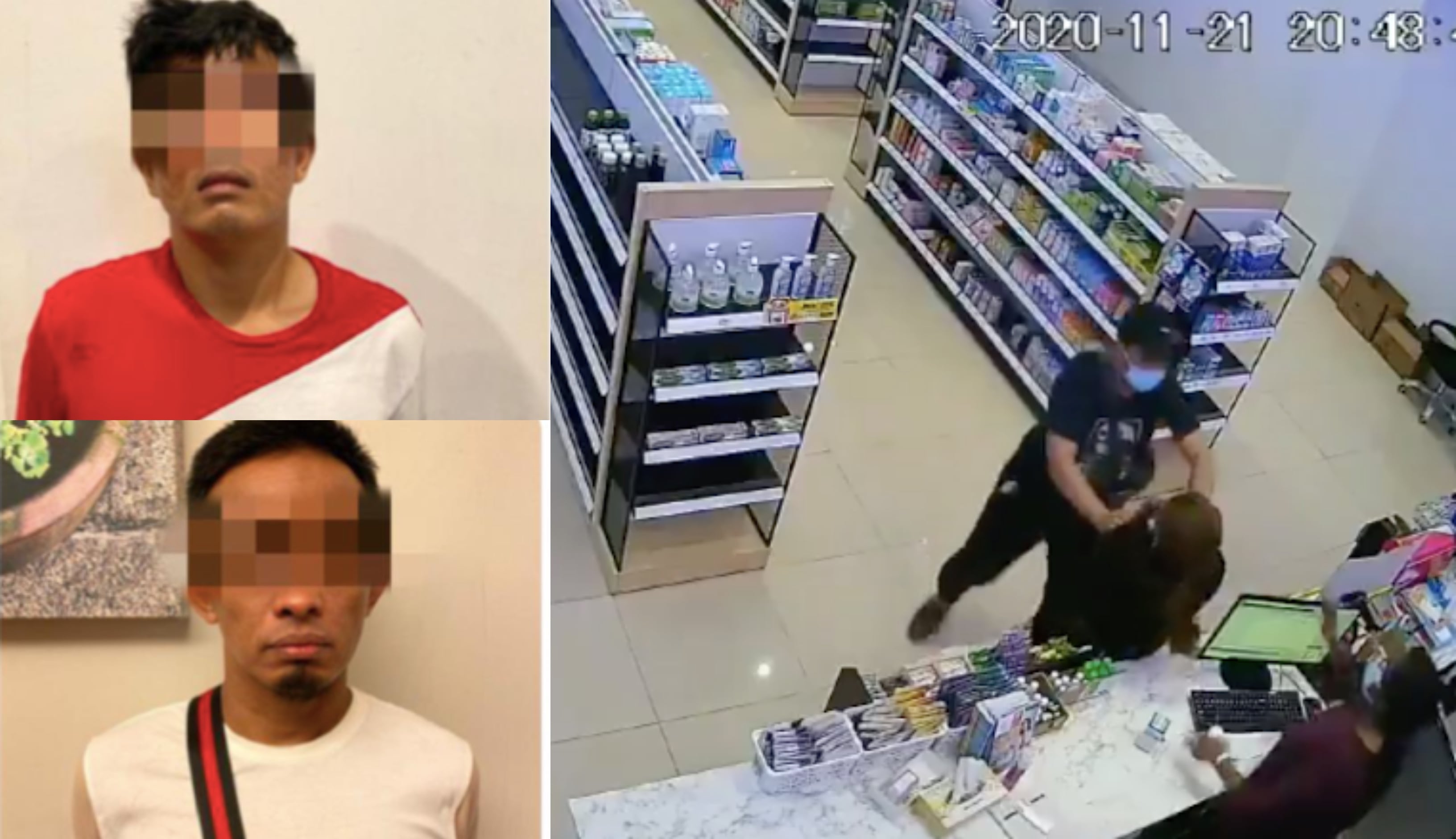 Banyak Kes Jenayah, Suspek Ragut Rantai Leher Di Farmasi Dah Kena Cekup