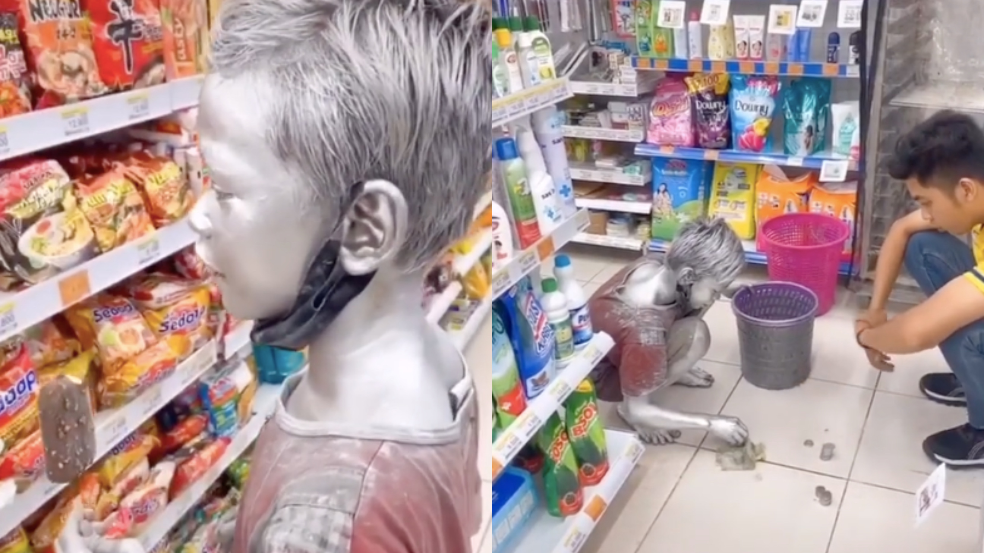 [VIDEO] ‘Nak Beli Mi Segera Untuk Mama’ – Budak Kira Duit ‘Gaji’ Atas Lantai Bikin Tersentuh