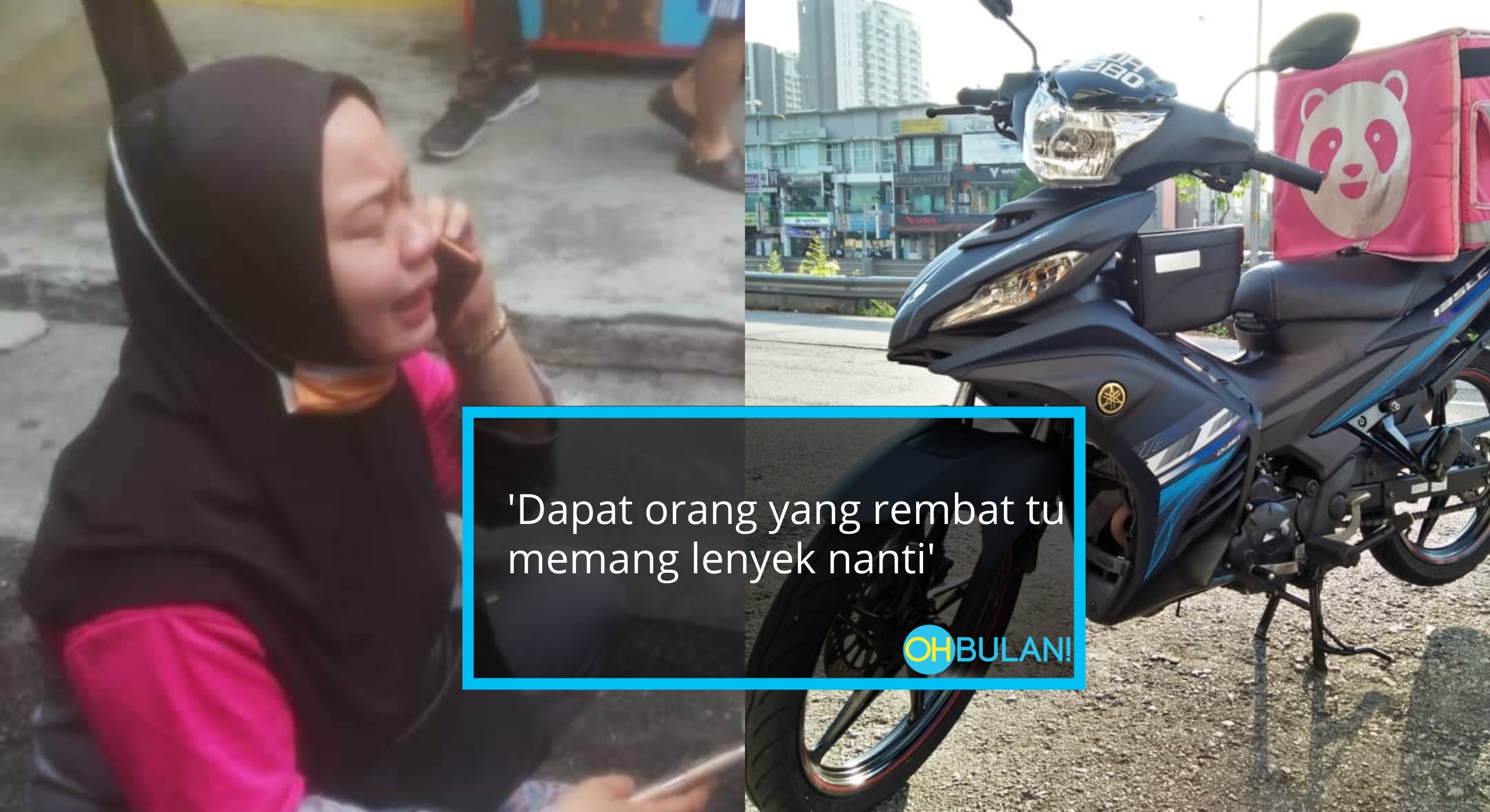 Motor Akak Panda Pun Kau Rembat….