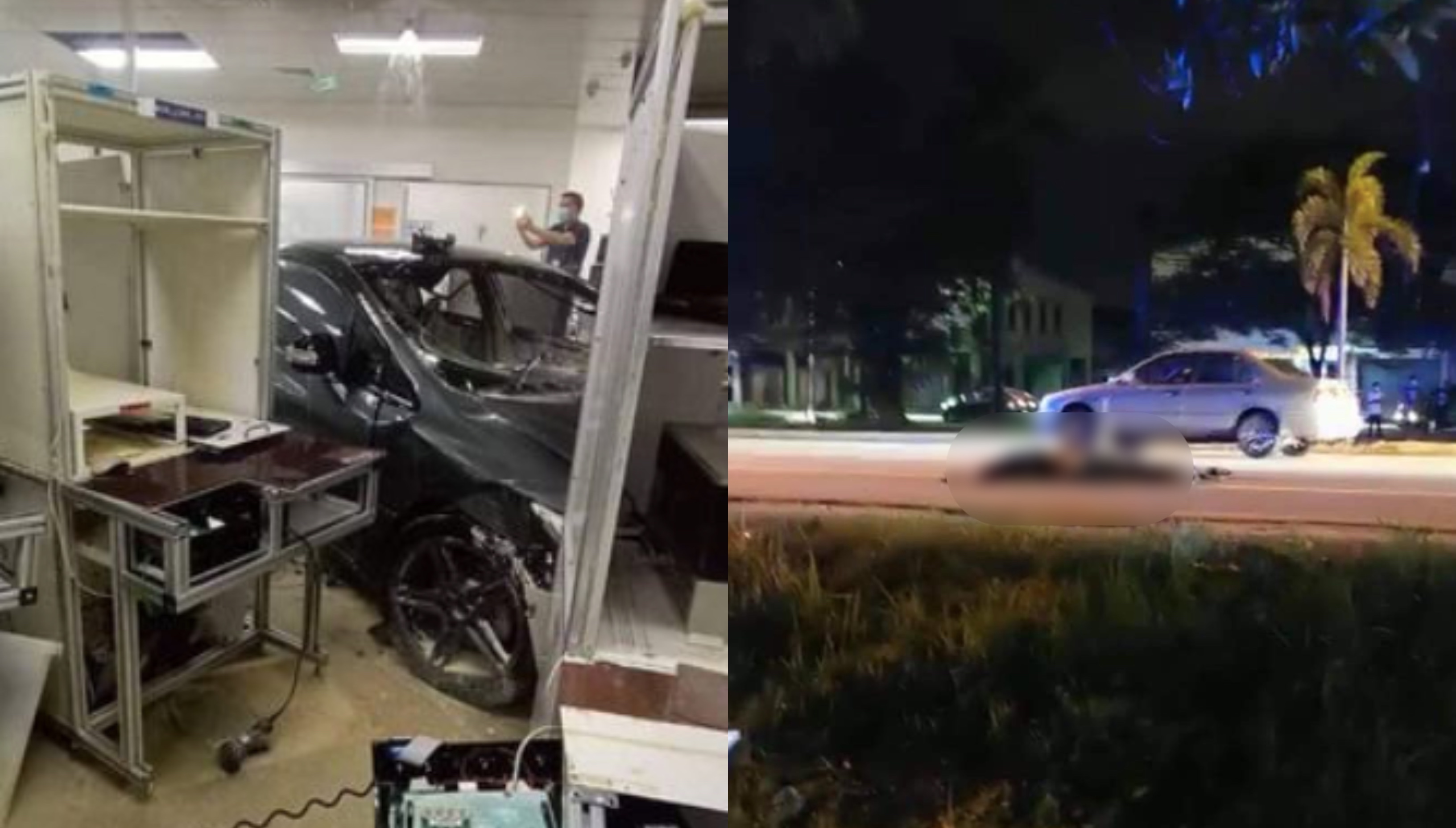 [VIDEO] ‘Sengaja Melintas Jalan’ – Bekas Pengurus Rempuh Kilang & Baling Petrol, Maut Dilanggar Treler