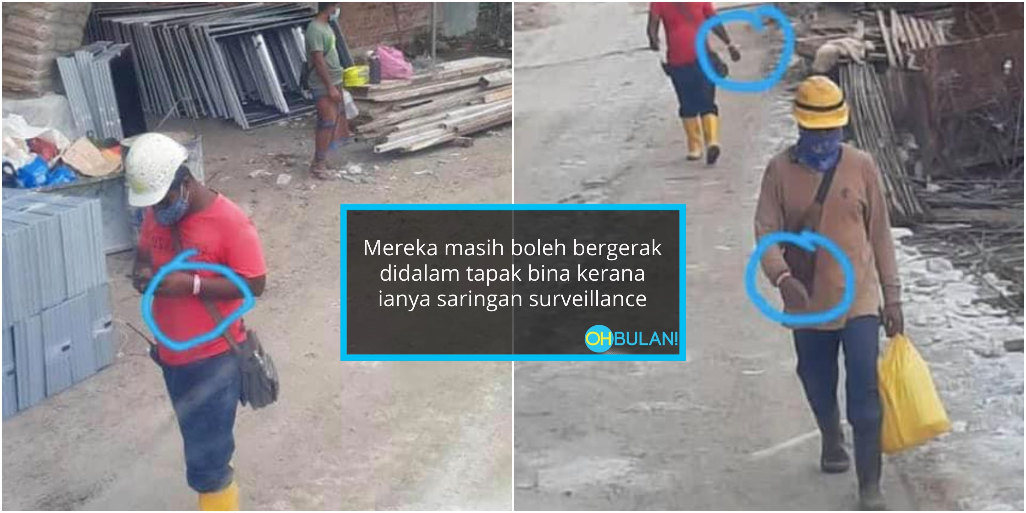 Viral Foto Warga Asing Gelang Pink Di Tapak Binaan, Ini Penjelasan Dr Noor Hisham