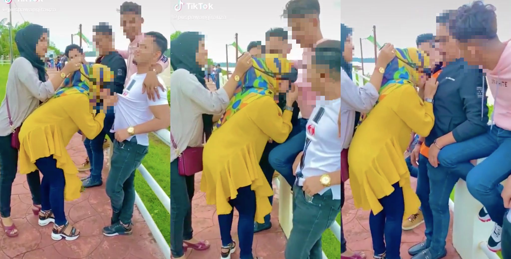 [VIDEO] Cium Baju Ramai Lelaki Sebab Nak Cari Suami, Challenge Terbaru Ini Undang Kecaman