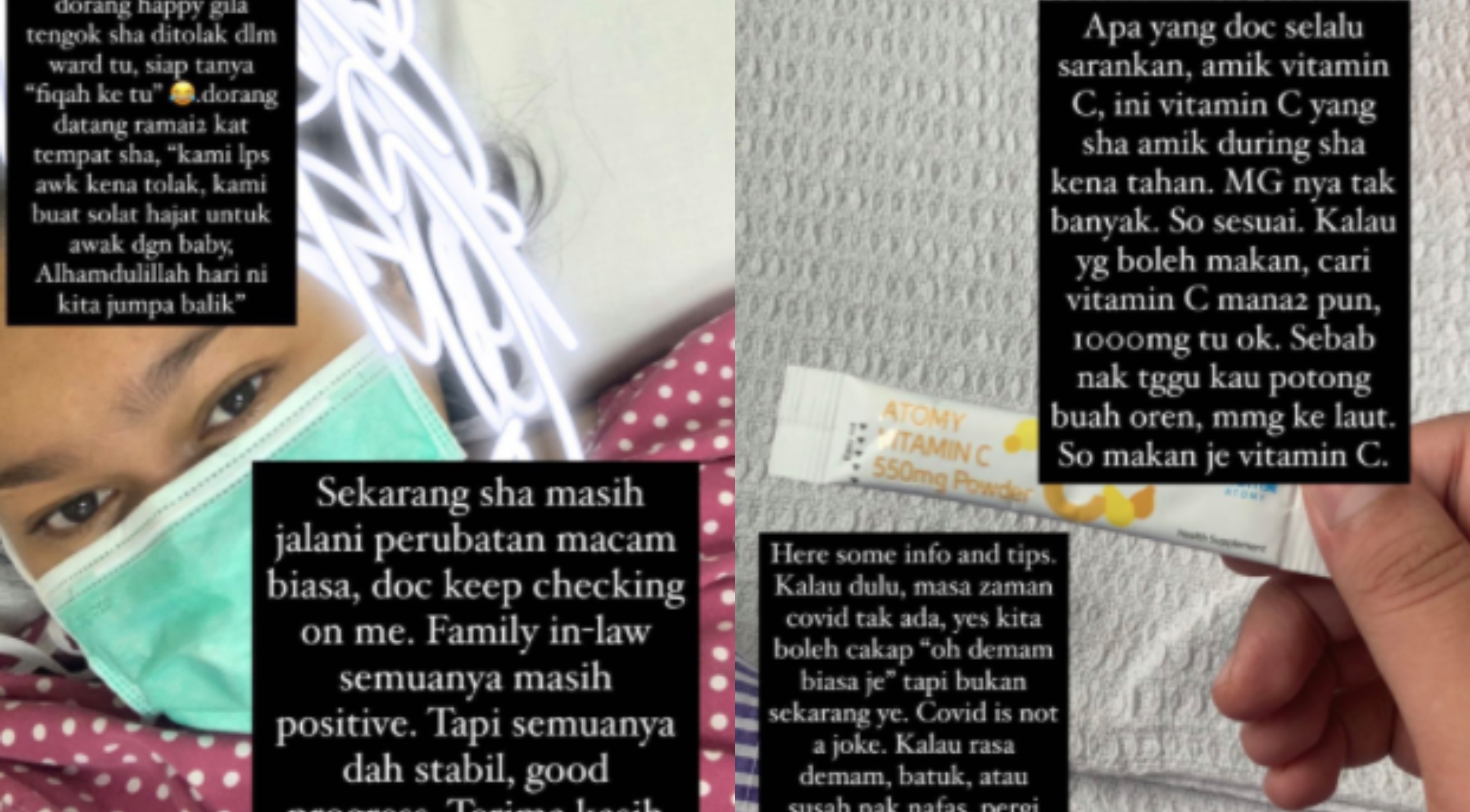 Positif Covid-19 Ketika Sarat Mengandung, Wanita Kongsi Pengalaman Di Hospital. Akhirnya Terpaksa Bersalin Czer..