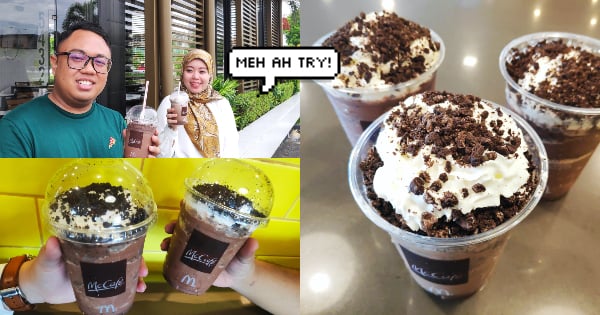Jom Cuba Minuman OREO Terbaru Di McCafe Akhir Tahun Ni, Confirm Terliur Habis!