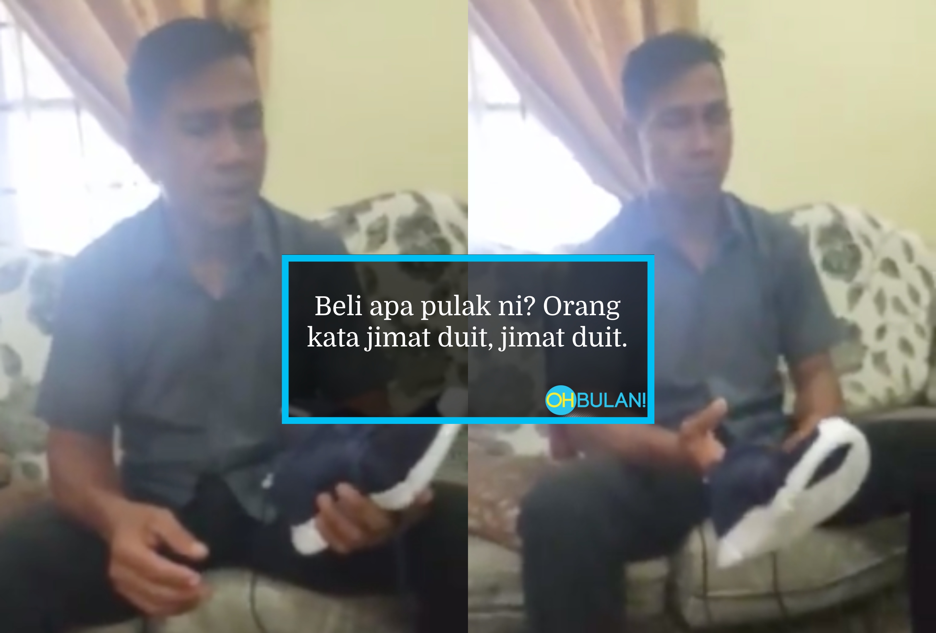 [VIDEO] Reaksi Spontan Abah Bila Anak Belikan Hadiah, Rupanya Ramai Yang Macam Ni..