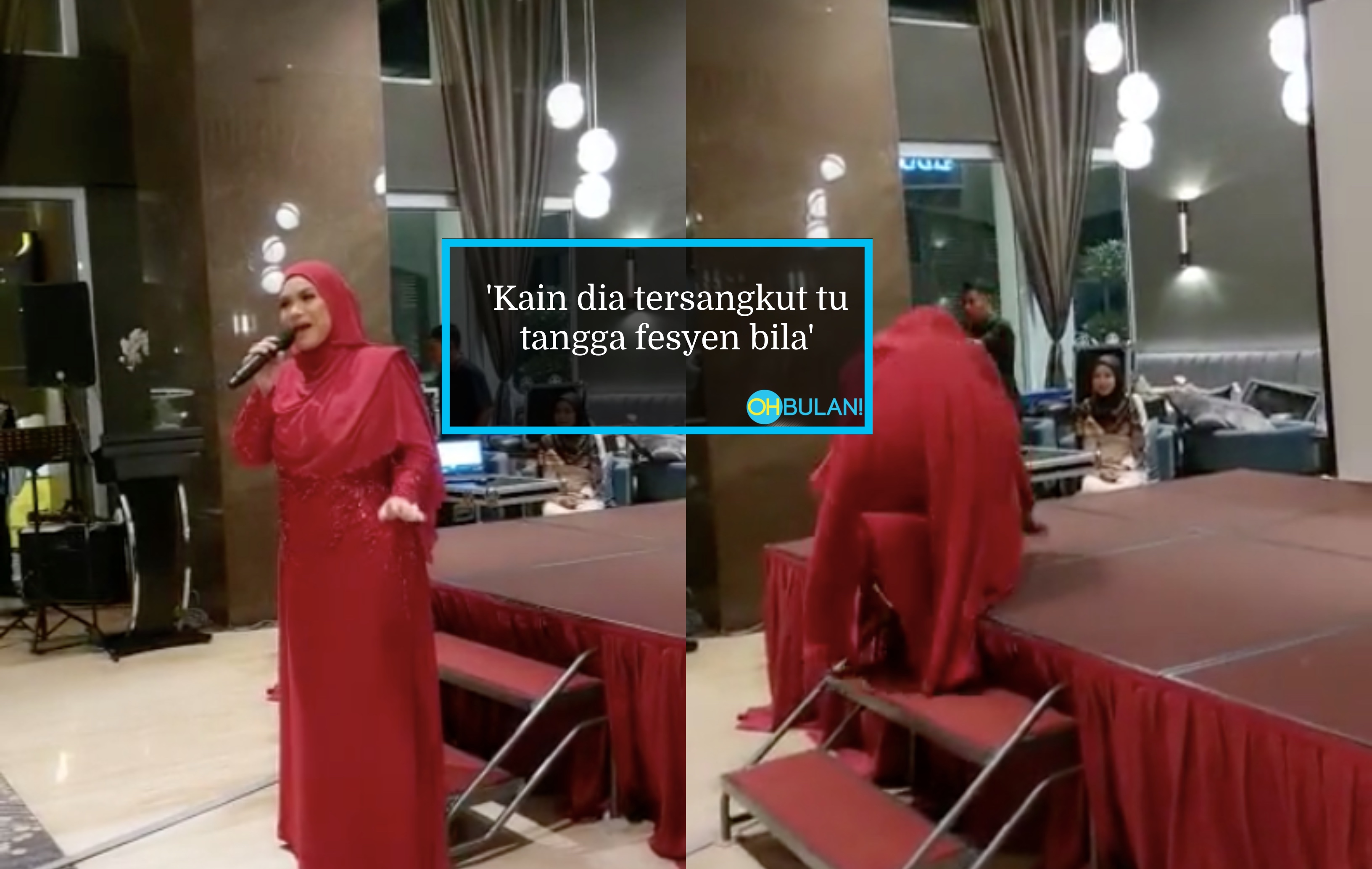 [VIDEO] ‘Ingat Miming…’- Tengah ‘Feeling’ Menyanyi, Nora Jatuh Atas Pentas Masa Persembahan