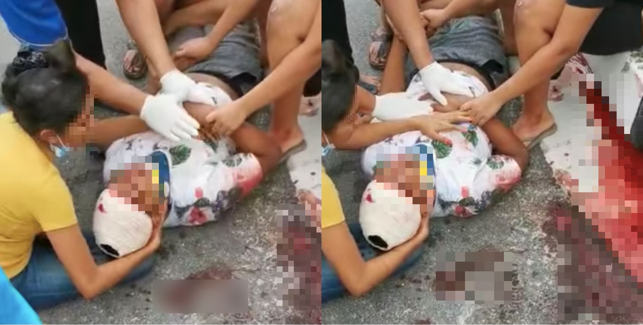 [VIDEO] Dakwaan Kononnya Ditendang Polis, Rupa-Rupanya Pecut Lari Sampai Langgar Kereta Orang