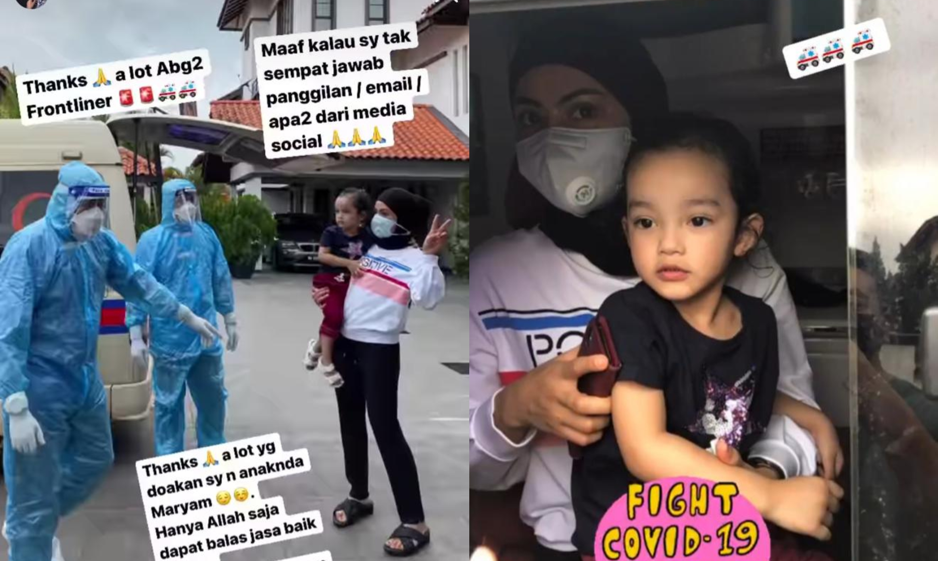 Fizo Omar Sahkan Bekas Isteri, Anak Positif Covid-19 Sejak 1 Januari