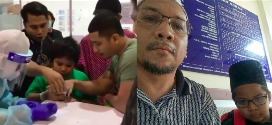 Netizen Tak Setuju Individu Rakam, Sebar Video ‘Sedih’ Anak Kehilangan Bapa Akibat Covid-19