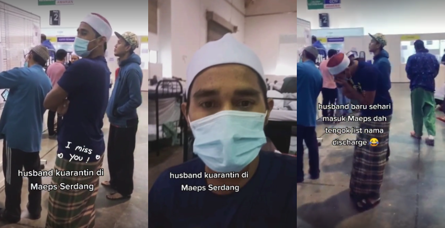 Baru Hari Pertama Masuk MAEPS, Gelagat Suami Tengok Senarai Nama Discaj Bikin Terhibur!