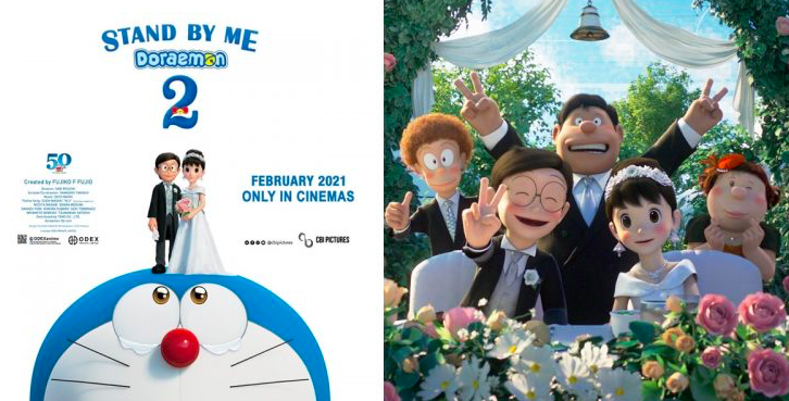 Akhirnya Nobita Kahwin Dengan Shizuka! Netizen Tak Sabar Tonton Filem ‘Stand By Me Doraemon 2’