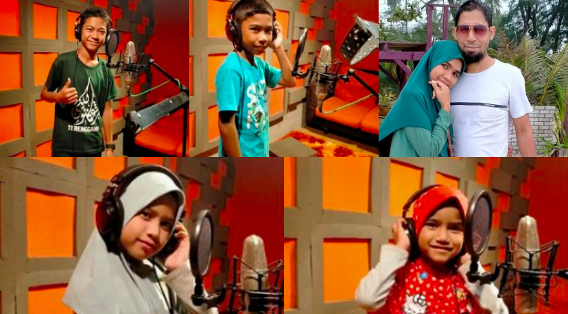 Suhaimi Saad Tubuh Kumpulan Nasyid Baru ‘Bismillah’ Bersama Anak & Isteri