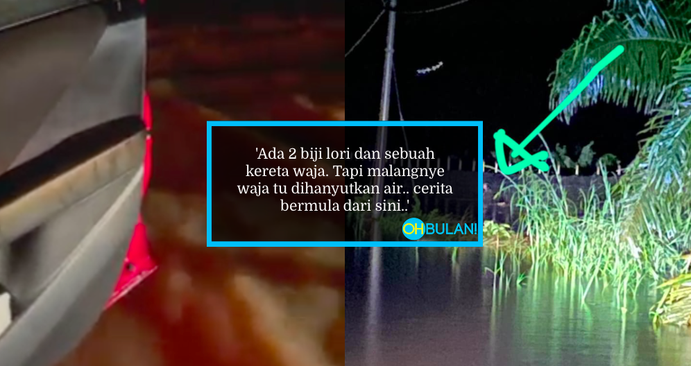 2 Jam Berpaut Di Pagar, Lelaki Ini Cerita Detik Cemas Selamatkan Wanita Hamil Dihanyut Banjir, Suami Hilang