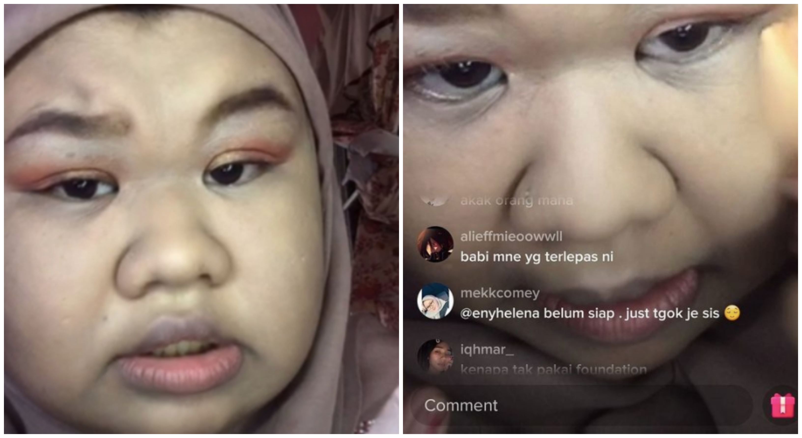 Disamakan Macam Khinzir Ketika ‘Live’, Gadis Terkilan Keluarga Turut Dihina Netizen