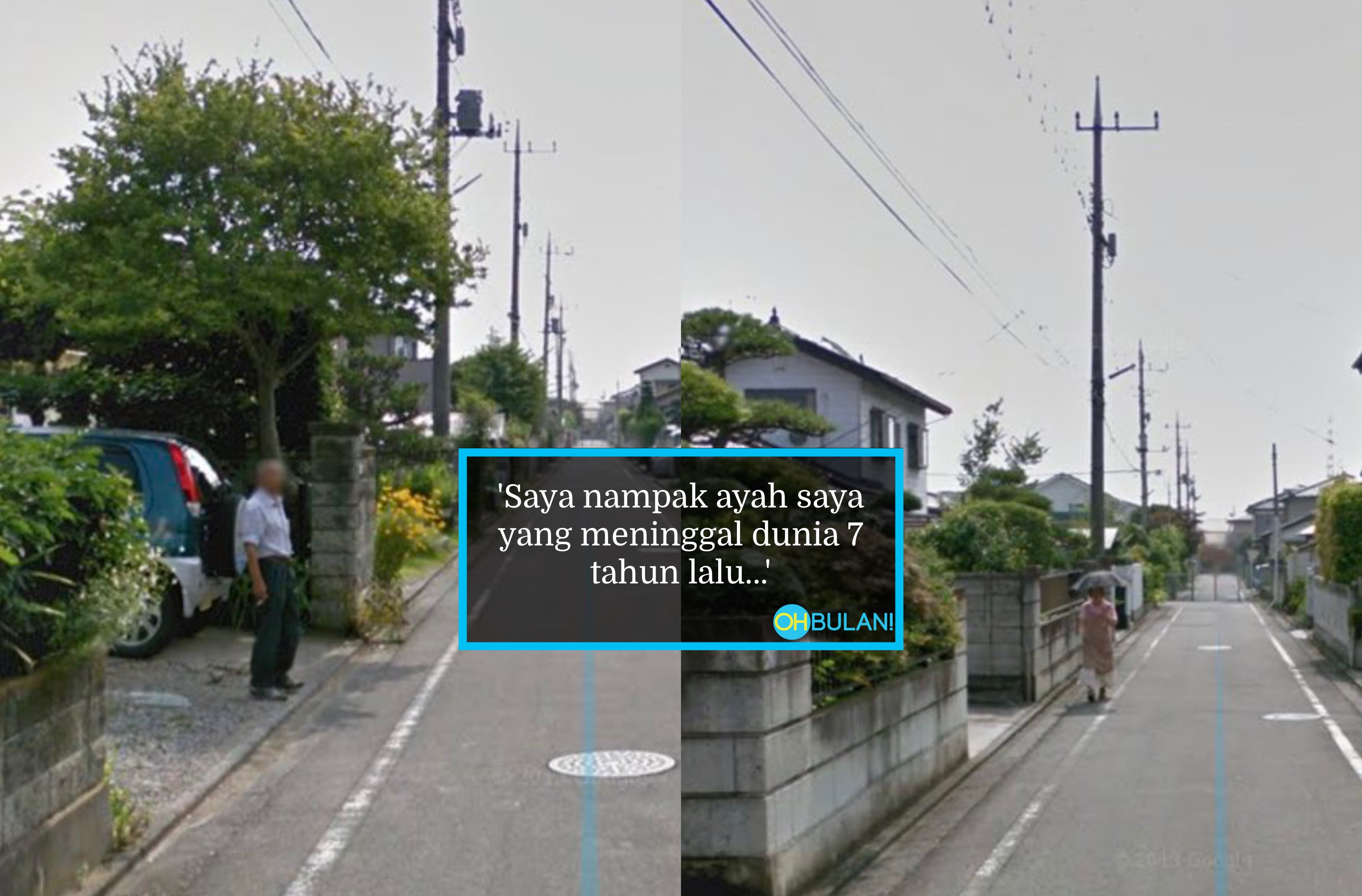 Rindu 7 Tahun Terubat, Anak Sebak ‘Jumpa’ Bapa Dah Meninggal Dunia Berdiri Di Tepi Jalan…